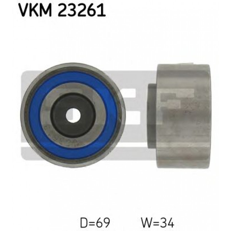 VKM 23261 SKF Обводний ролик